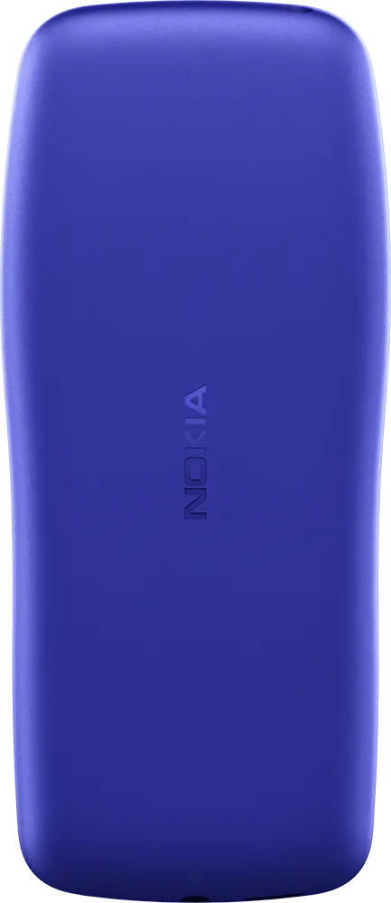Nokia 105 Dual SIM Mobile, 4MB Internal Memory, 4MB RAM, 2G Network, Blue