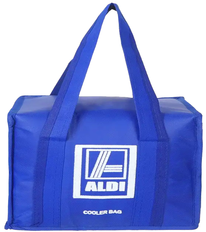 شنطة حفظ طعام حجم كبير ، لون أزرق