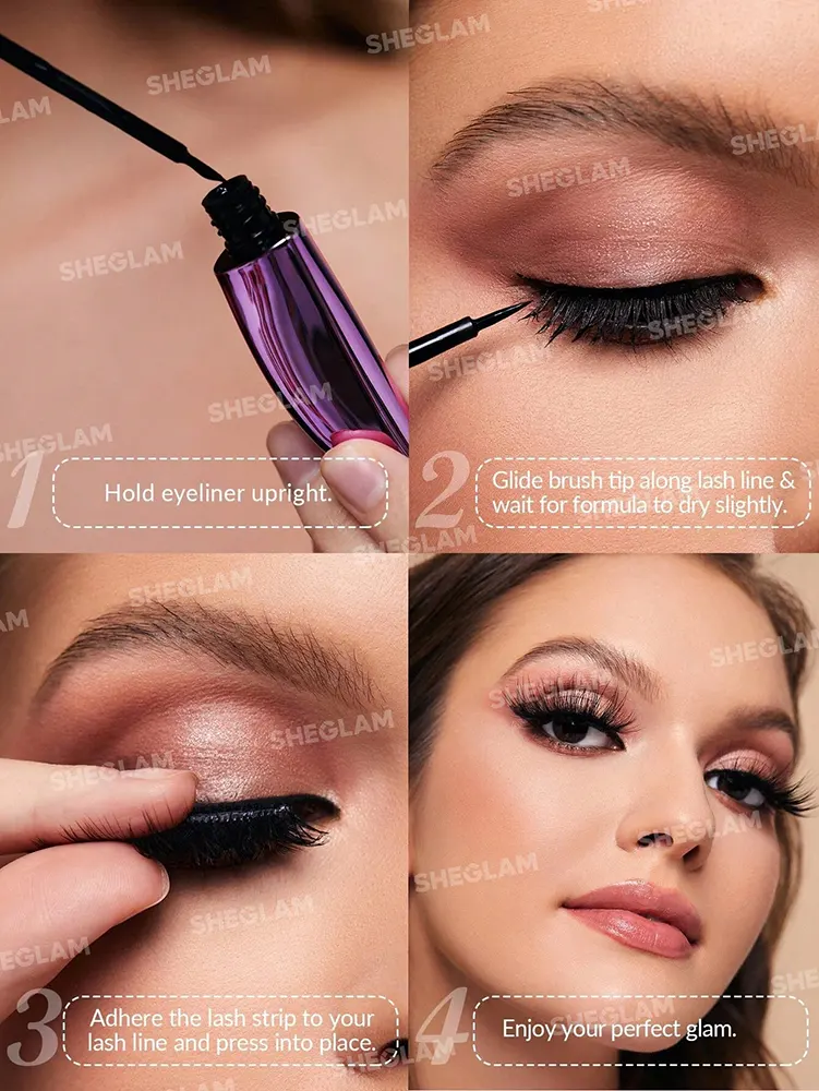 Sheglam All Eyes On You Eyelash Glue Liner, Black