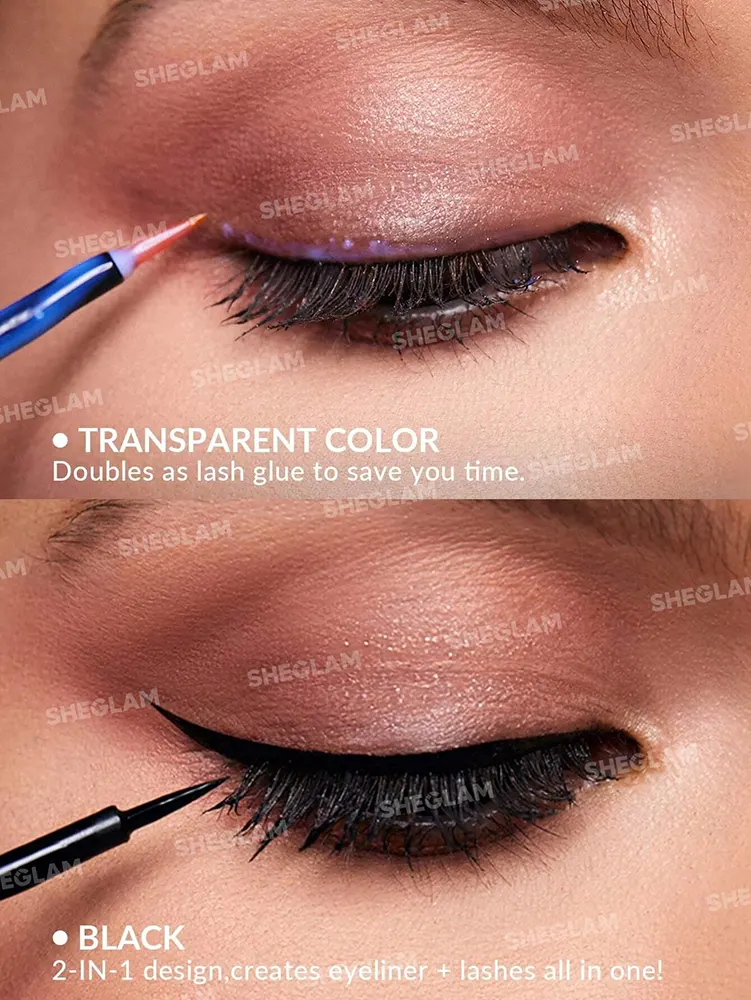 Sheglam All Eyes On You Eyelash Glue Liner, Black