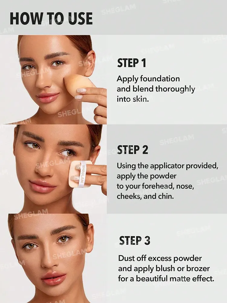Sheglam Velvet Veil Oil Control Powder, Warm Sand