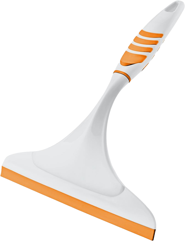 Titiz rubber glass squeegee with soft plastic handle, multi color
