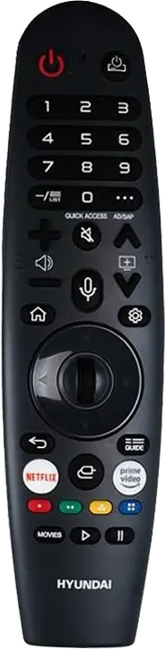 شاشة هيونداي سمارت ، 65 بوصة ، دقة 4K UHD ، ريسيفر داخلي، ريموت ماجيك ،L65HYNDA650
