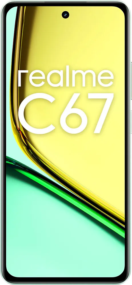 موبايل ريلمي C67، ثنائي الشريحة، ذاكرة داخلية 256 جيجابايت، رامات 8 جيجابايت، شبكة الجيل الرابع إل تي إي، أخضر