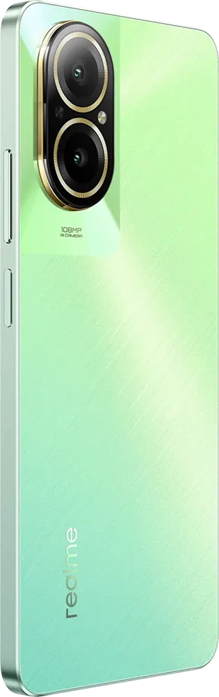 موبايل ريلمي C67، ثنائي الشريحة، ذاكرة داخلية 256 جيجابايت، رامات 8 جيجابايت، شبكة الجيل الرابع إل تي إي، أخضر