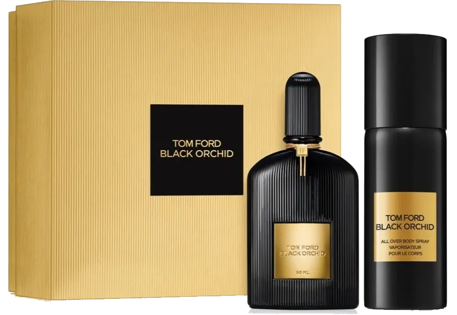 Black Orchid Set By Tom Ford For Unisex, Black Orchid EDP 100ML+ All Over Body Spray 150ML