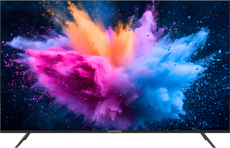 شاشة هيونداي سمارت ، 70 بوصة ، دقة 4K UHD ، ريسيفر داخلي، ريموت ماجيك ، بدون فريم، L70HYNDA650