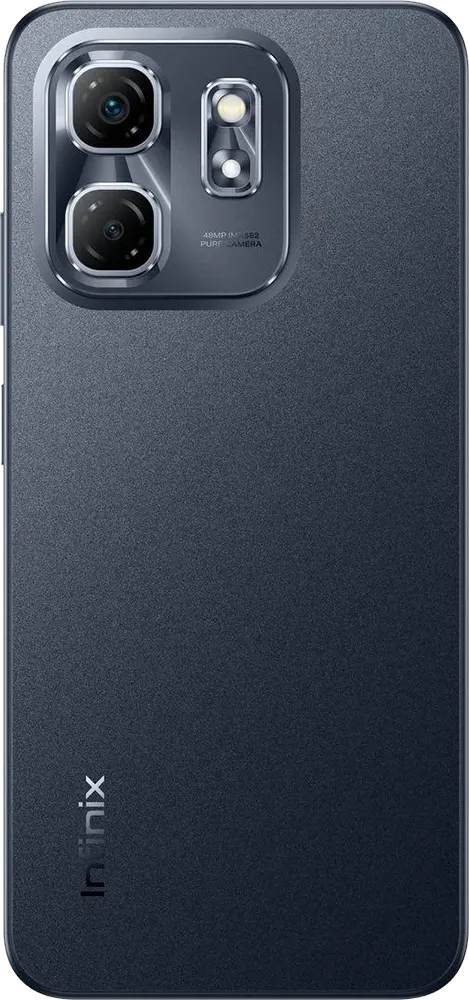 موبايل انفينيكس هوت 50i، ثنائي الشريحة، ذاكرة داخلية 128 جيجابايت، رامات 6 جيجابايت، شبكة الجيل الرابع إل تي إي، أسود