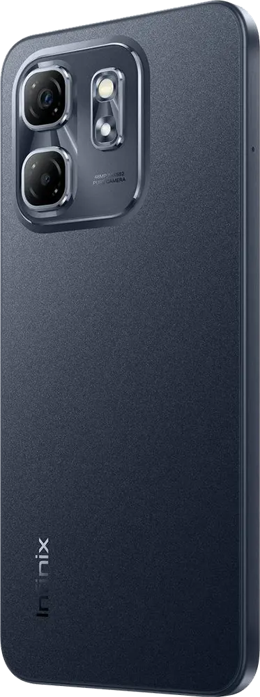 موبايل انفينيكس هوت 50i، ثنائي الشريحة، ذاكرة داخلية 128 جيجابايت، رامات 6 جيجابايت، شبكة الجيل الرابع إل تي إي، أسود