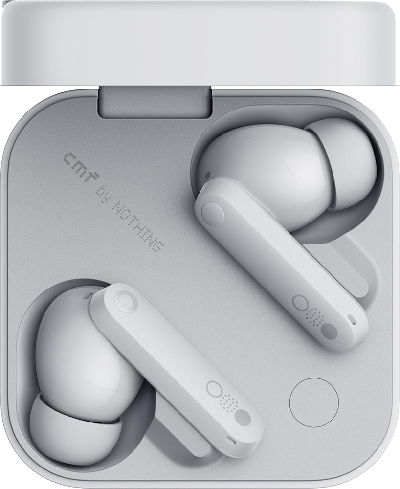 سماعات أذن لاسلكية CMF Buds Pro2، بلوتوث 5.3، إلغاء الضوضاء، مقاومة للماء، رمادي فاتح، B172