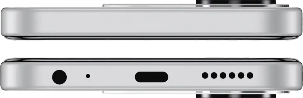 Itel A80 Dual SIM Mobile, 128GB Memory, 4GB RAM, 4G LTE, Glacier White