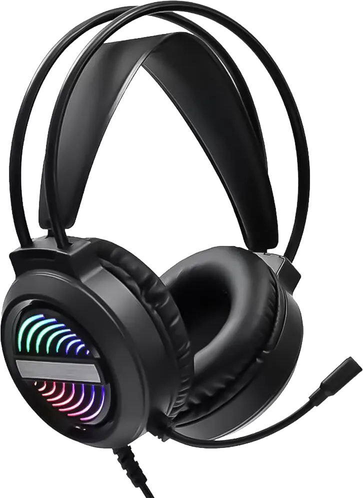 Sparkle Wired Gaming Headset, Built-in Microphone, USB and 3.5mm audio jack, Black, H109