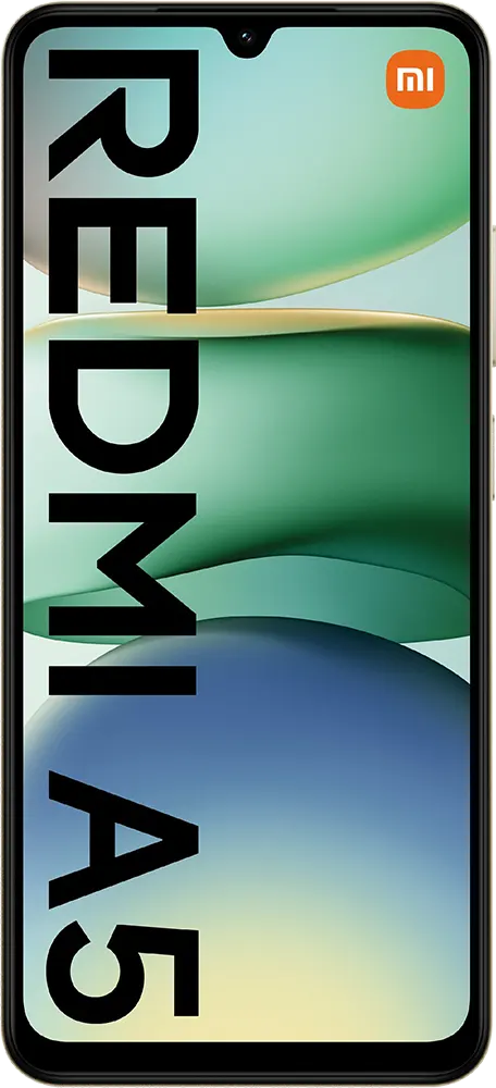 Redmi A5 Dual SIM Mobile, 64GB Memory, 4GB RAM, 4G LTE Network, Sandy Gold