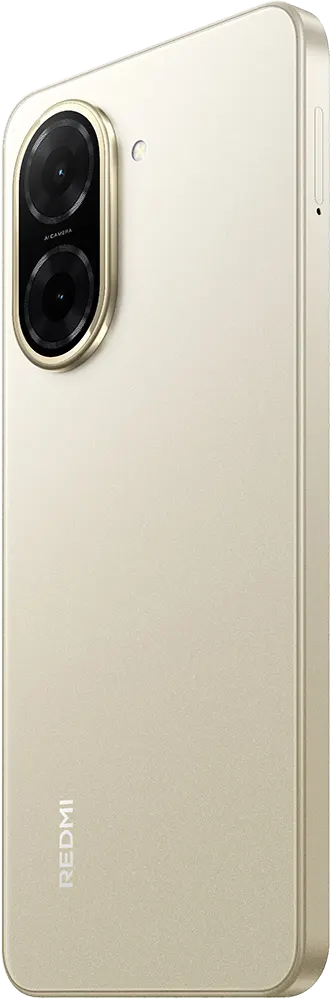 Redmi A5 Dual SIM Mobile, 64GB Memory, 4GB RAM, 4G LTE Network, Sandy Gold