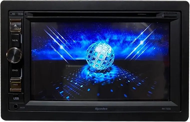 كاسيت سيارة تاتش رودكس، عارض  شاشة 7.2 انش، اسود، RX-7200