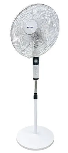 مروحة ستاند ويلسون ، 18 بوصة ، 3 سرعات ، تايمر ، أبيض ، USS-18045