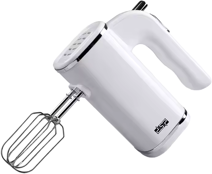 DSP Electric Egg Beater, 200 Watt, 5 Speeds, Multicolor, KM2008