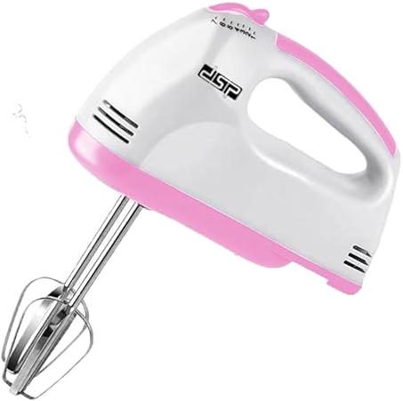 DSP Electric Egg Beater, 100 Watt, 7 Speeds, White, KM2033