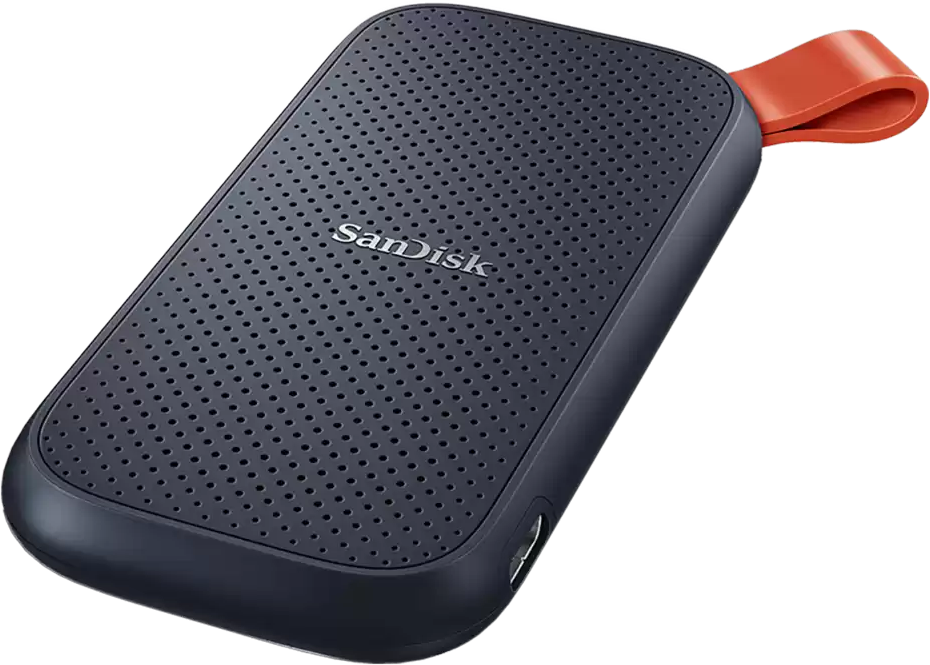 SanDisk Portable External SSD Hard Drive, 1TB, Blue, SDSSDE30-1T00-G26