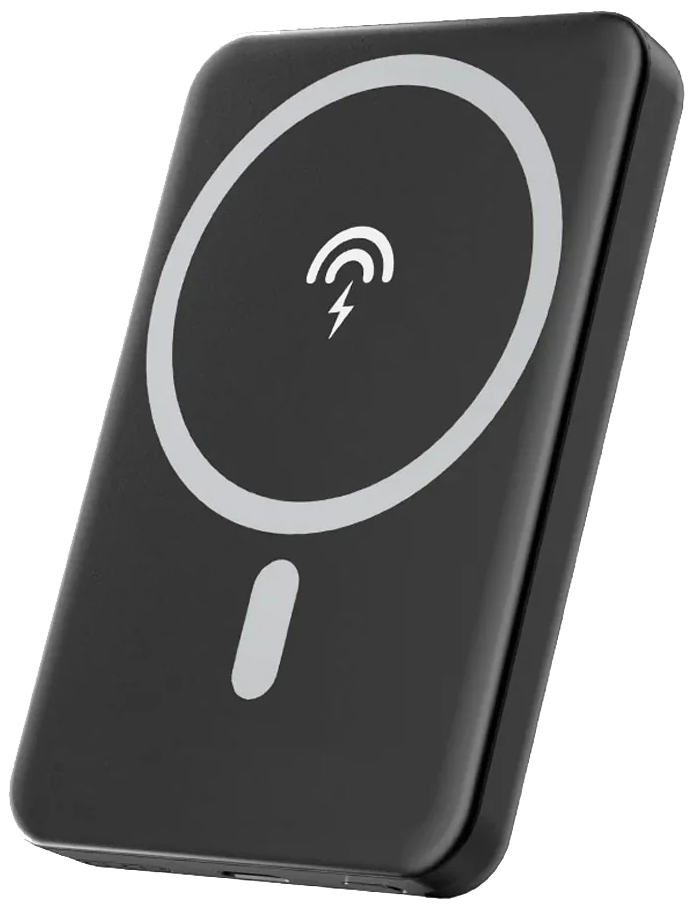 باور بانك مومو لاسلكي مجناتيك ، 10000 مللي أمبير ، بقوة 22.5 وات ، شحن سريع تايب C ، أسود ، MO-044401