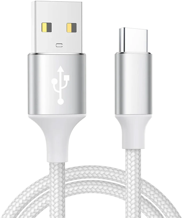 MOMO 30W USB-A to USB-C Fast Charging Cable, White, MO-011014