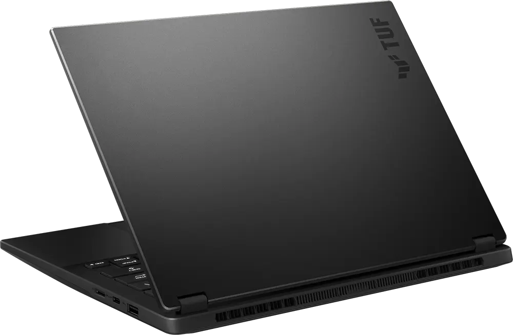 لاب توب أسوس TUF A14 FA401UU-RG028W للألعاب، معالج AMD Ryzen 7 8845HS، رامات 16 جيجابايت، هارد ديسك 512 جيجابايت SSD، نيفديا جي فورس RTX 4050 GDDR6 ذاكرة 6 جيجابت، شاشة 14 بوصة WQXGA (2.5K) ويندوز 11 هوم، رمادي
