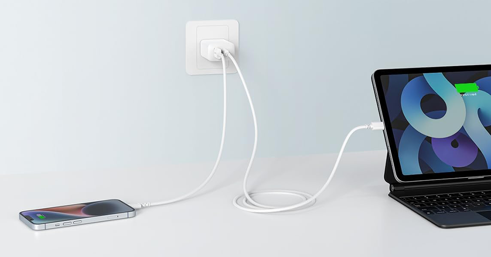 Anker nono Charger, 20W, 2-Port Charging, White, A2348621