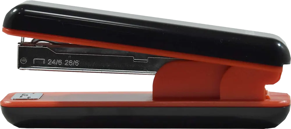 Eagle Office Stapler, Quick Use, Black*Red S5146