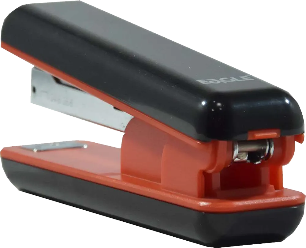 Eagle Office Stapler, Quick Use, Black*Red S5146