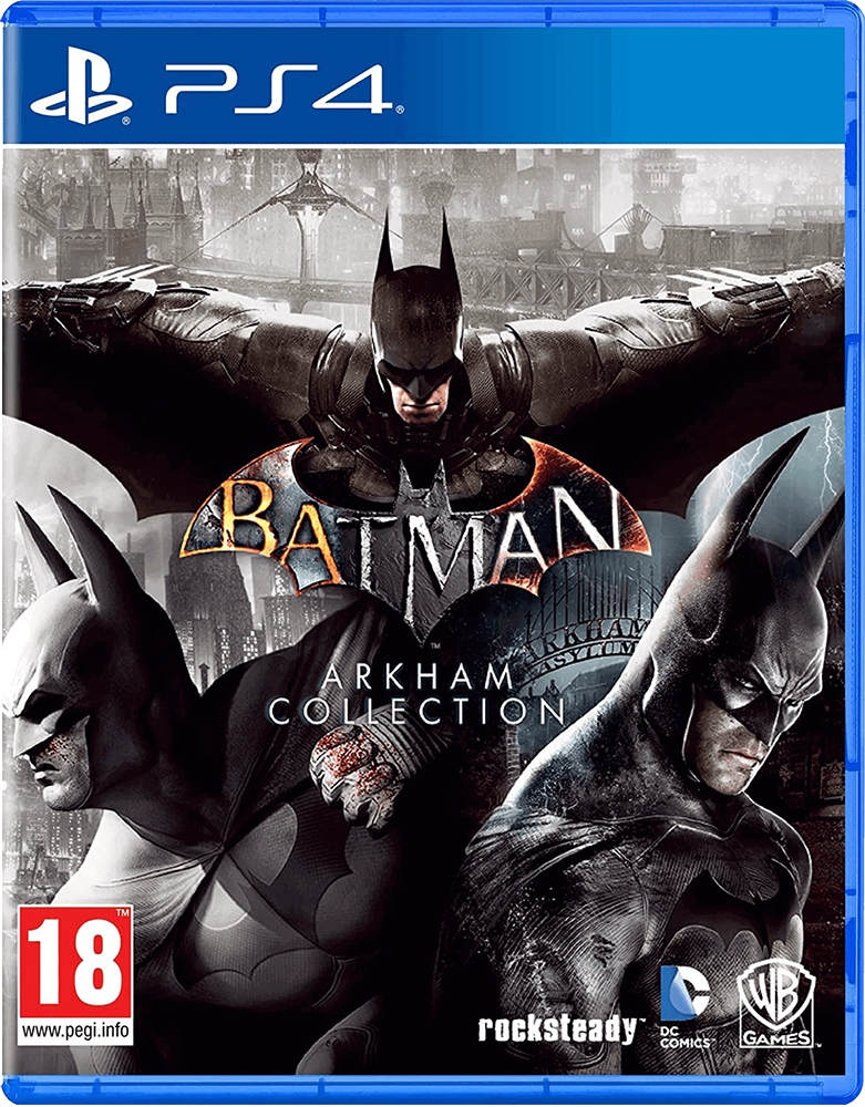 DVD PS4 BATMAN ARKHAM COLLECTION