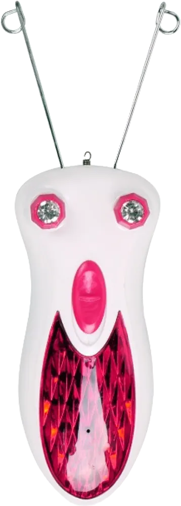 Moehair Electric Threading Epilator Machine, White-fuchsia, Model MO-9041