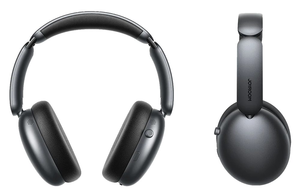 Joyroom JR-JH1 Bluetooth Headset , Hybrid ANC Wireless Headphone , Foldable , Black
