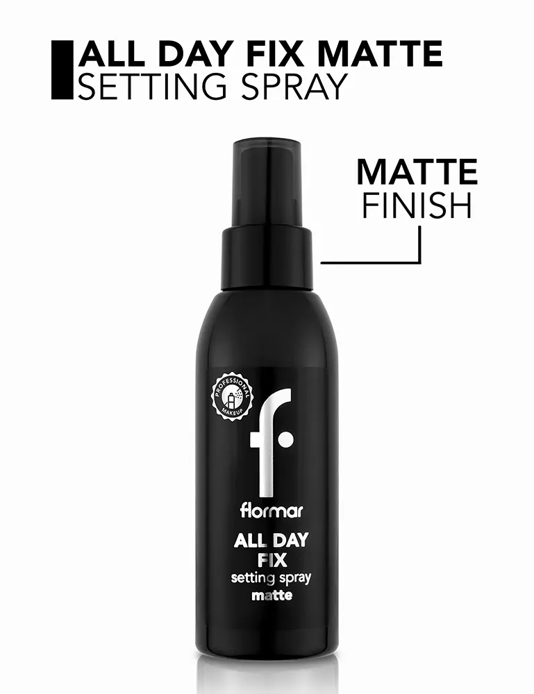 Flormar All Day Fix Matte Setting Spray, 125ML