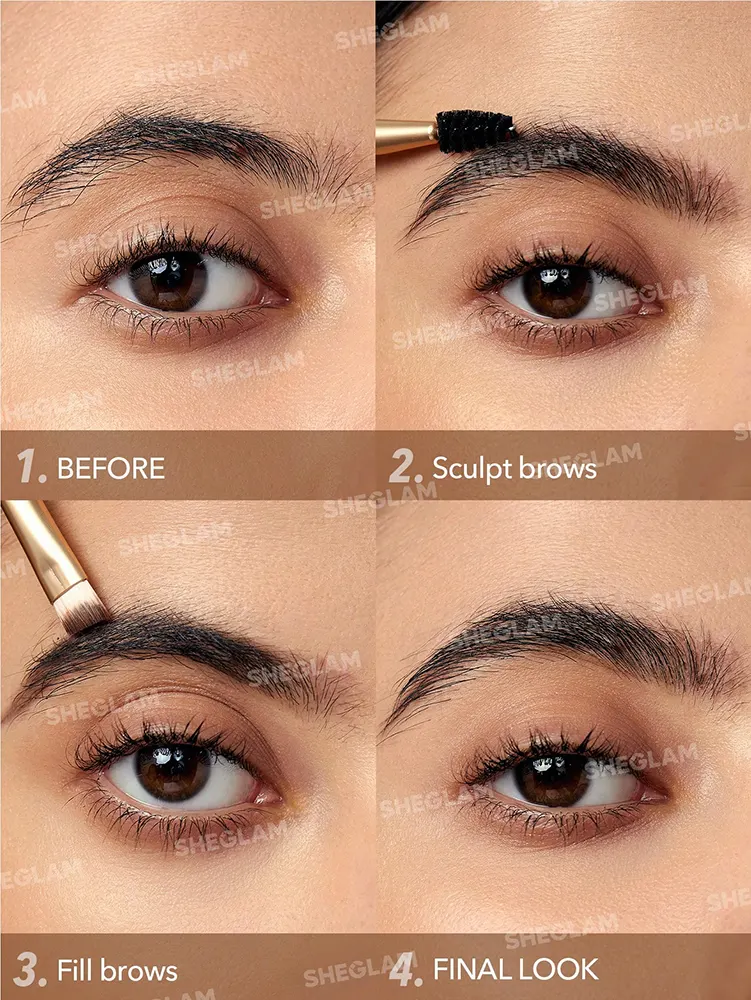 Sheglam Boss Brow Waterproof Pomade, Soft Brown