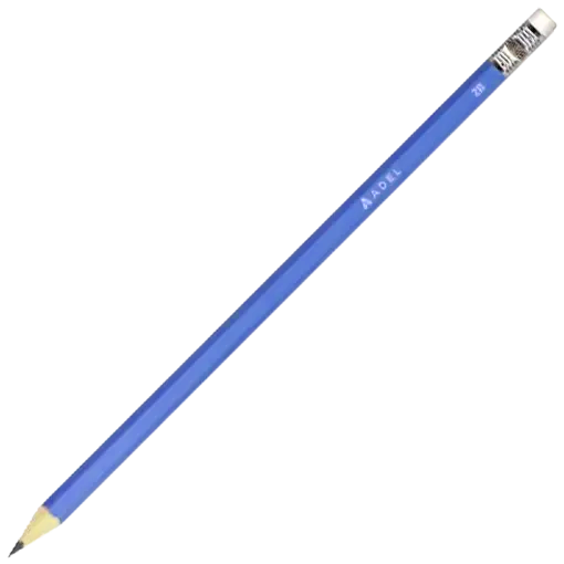 قلم رصاص عادل برايم 2B، ألوان