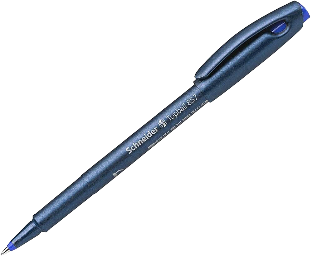 Schneider Ballpoint Pen, Blue, 857