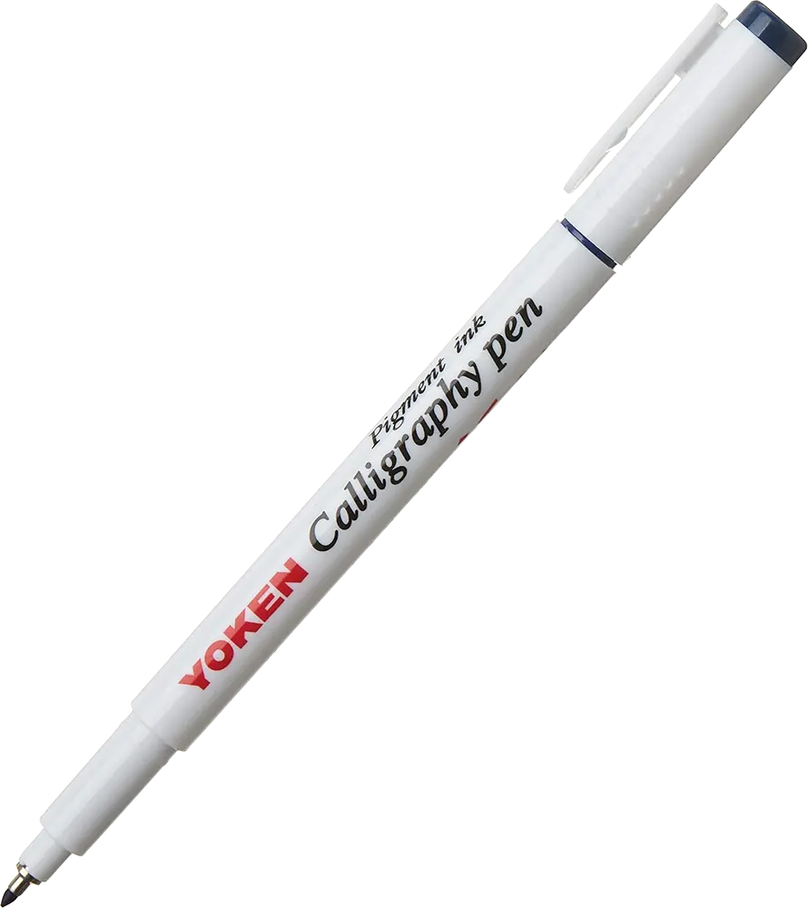 قلم الخط العربي من يوكن 2 ملم أزرق، CA.2