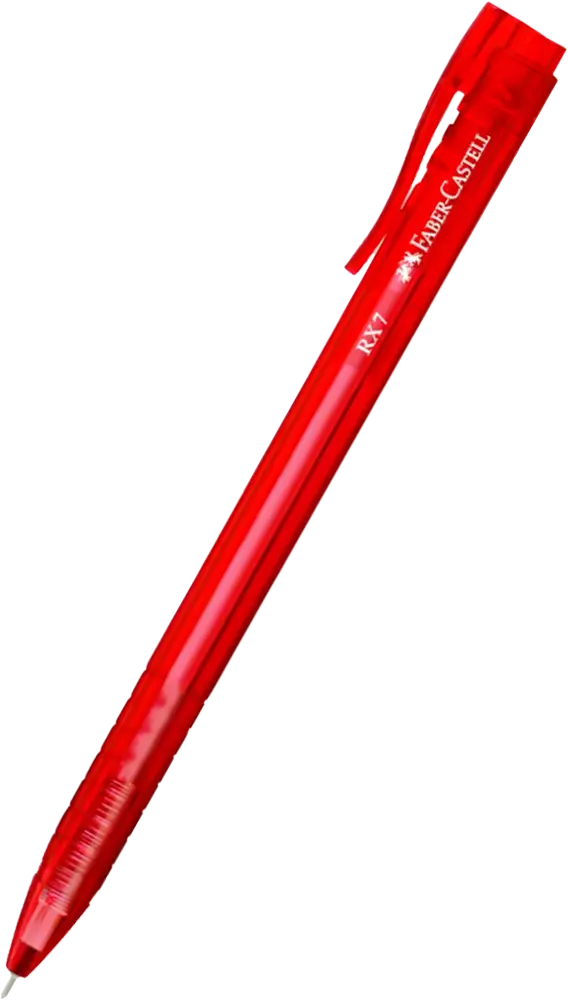 Faber-Castell Ballpoint Pen, 0.7ml, Red, 545421