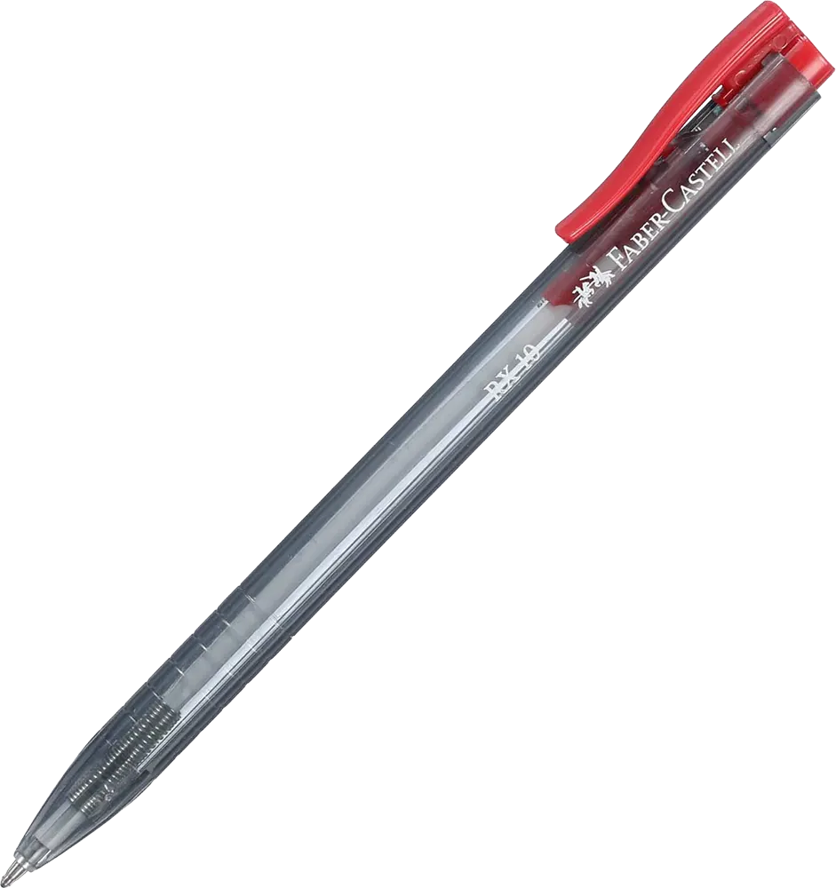 Faber-Castell Ballpoint Pen,1 ml, Red