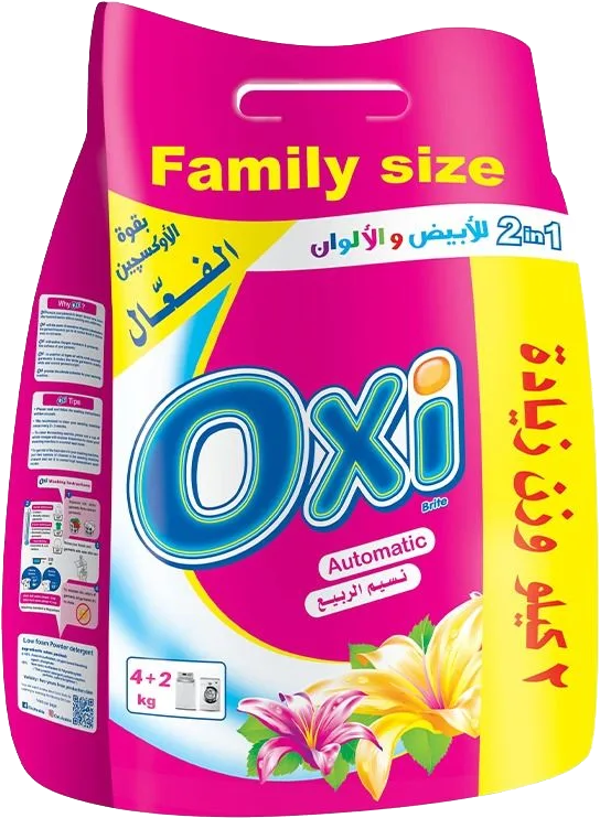 Oxi Automatic Laundry Powder, Spring Breeze Scent, 6 kg