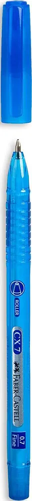 Faber Castell Ballpoint Pen, 0.7 mm Blue writting, Cx7