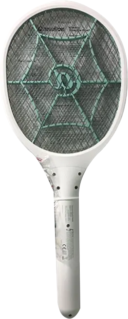 Camelion Rechargeable Mosquito and Insect Zapper Racket, White, RMS-004-ZP