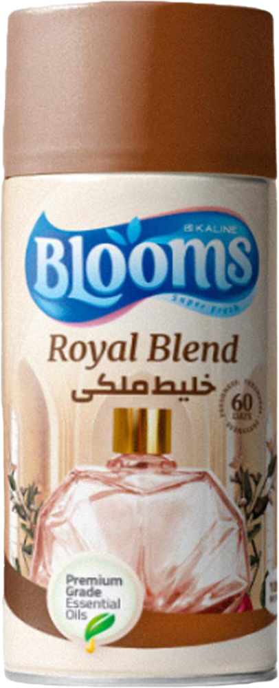 Blooms Automatic Air Freshener Refill, Royal Blend Scent, 250ml