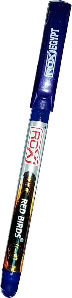 Rox red birds ballpoint Pen, 7 mm, blue