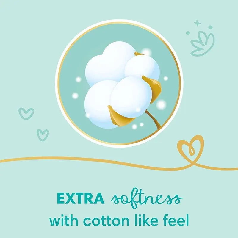 Pampers Premium Extra Care Saudi Diapers for Babies, Size 6, 13+ kg, 38 Diapers