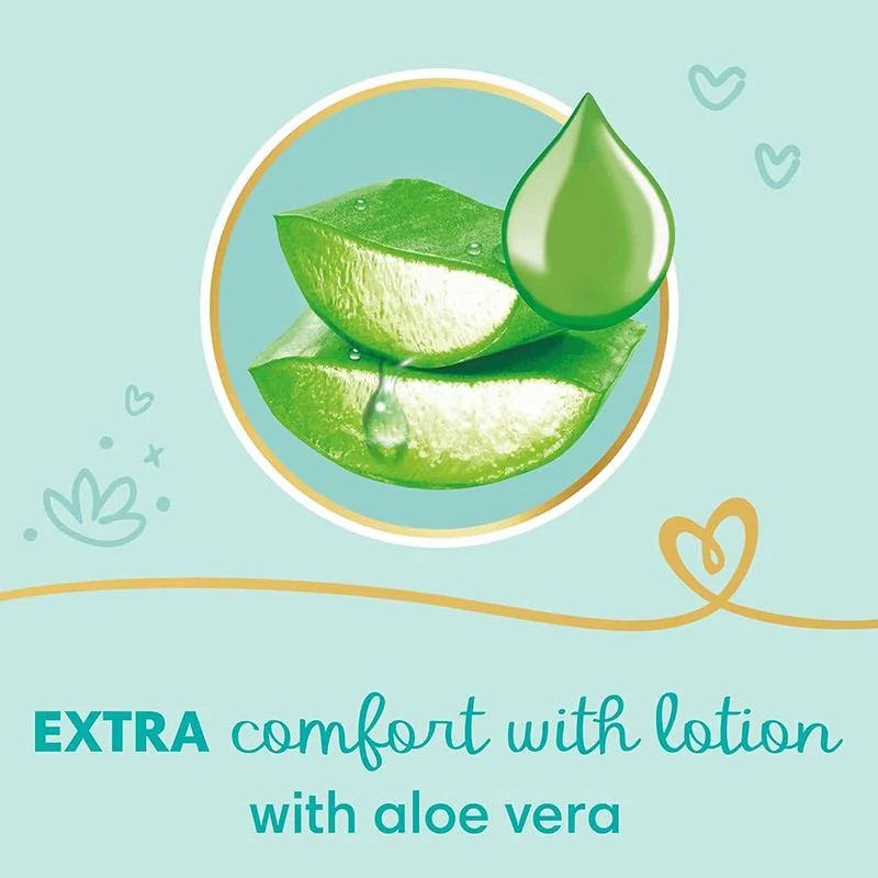 Pampers Premium Extra Care Saudi Diapers for Babies, Size 6, 13+ kg, 38 Diapers