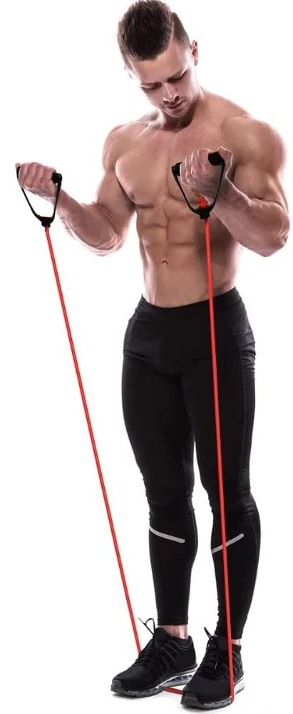 Resistance Band, 3 Levels, Size 5, Black