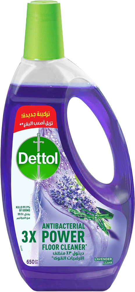 Dettol Antiseptic Disinfectant Multi-Purpose Cleaner, Lavender - 650ml