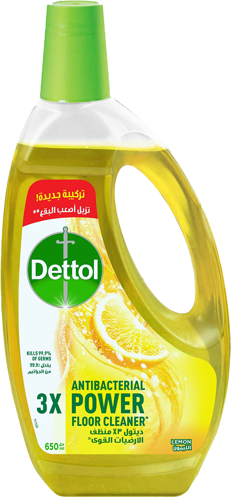سائل ديتول منظف ومطهر متعدد الأغراض، ليمون - 650 مل