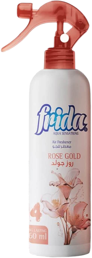 Frida Air Freshener Spray, Rose Gold Scent, 460 ml, Pink